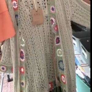 Colorful Crochet Cardigan